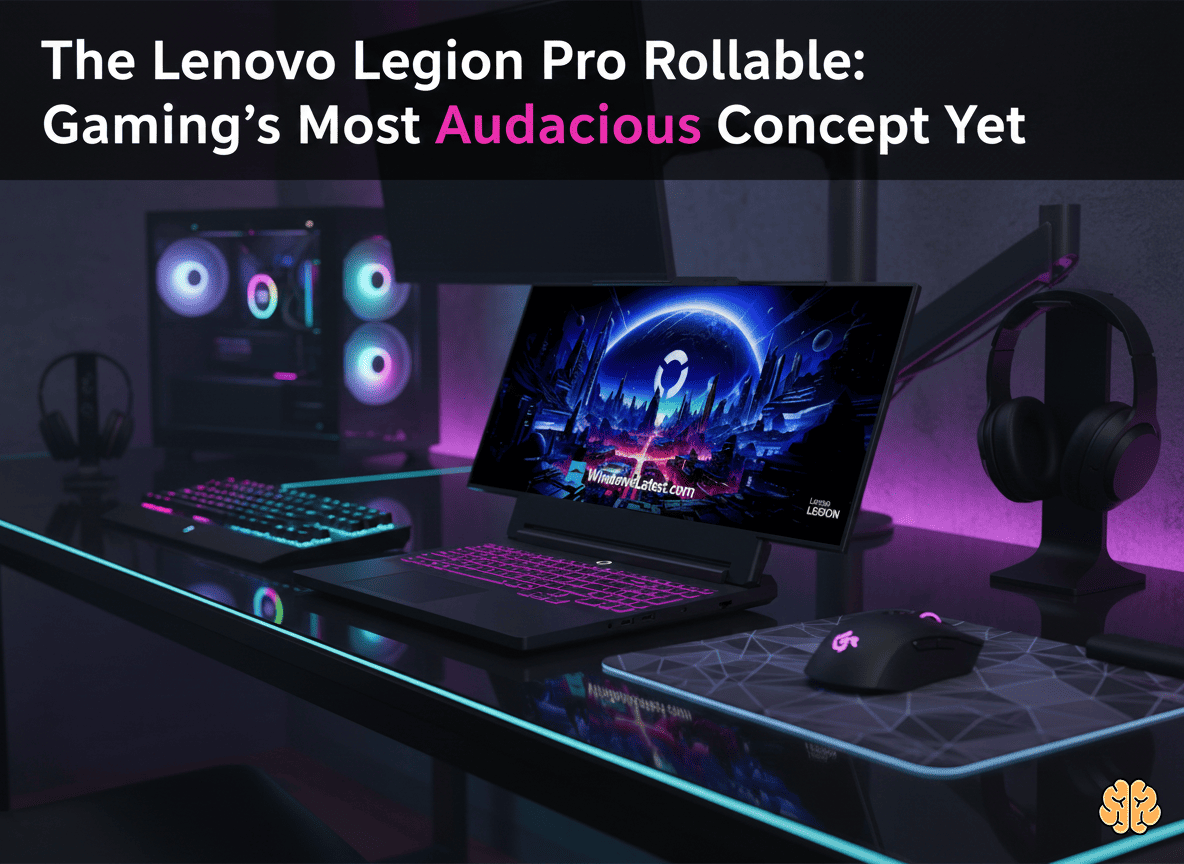 The Lenovo Legion Pro Rollable: Gaming's Most Audacious Concept Yet