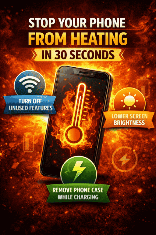 Stop Your Phone from Heating in 30 Seconds