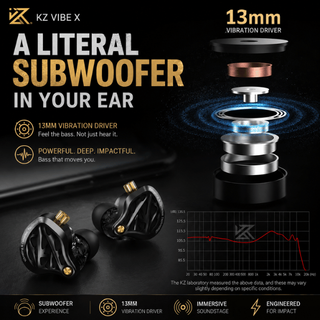 KZ Vibe X — A Literal Subwoofer in Your Ear
