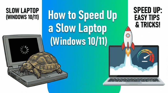How to Speed Up a Slow Laptop (Windows 10/11)